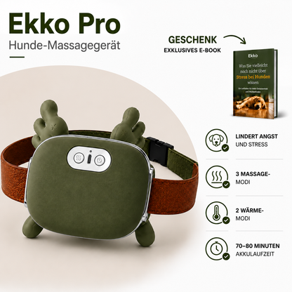 Ekko Beruhigungsmassagegerät: Für Haustiere & Menschen